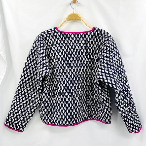 SZ Blockprints reversible quilted jacket - Picture 3 of 4